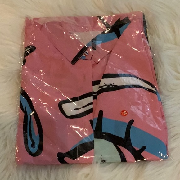 SHEIN abstract shirt dress - Picture 4 of 4